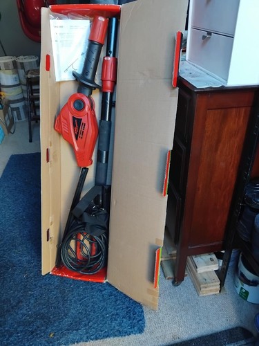 Electric hedge trimmer - hedge, long